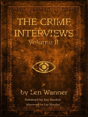 cover image of Volume Two: Bestselling Authors Talk About Writing Crime Fiction